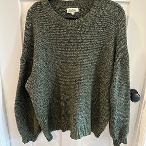Listicle Green Sweater